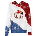 thumbnail image 4 of Pntutb moda mujer cuello redondo manga larga otoño camiseta Navidad impresión blusa con capucha tops Pntutb Pntutb-4959, 4 of 4