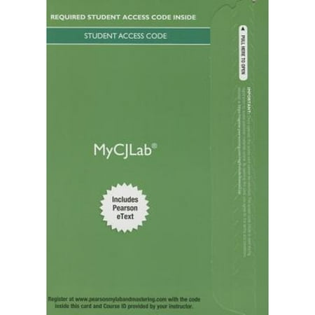 Mycjlab with Pearson Etext -- Access Card -- For Cj2015 (Hardcover) by James A Fagin