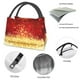 thumbnail image 4 of Fotbe Red Gold Glitter Bolsa Térmica Portátil con Estampado, Bolsa de Entrega de Alimentos Aislada, Bolsa Reutilizable de Gran Capacidad para Comidas y Supermercado, 4 of 6