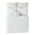 thumbnail image 2 of Mainstays 5-Piece Artic White Waffle Comforter Set, Full/Queen, 2 of 8