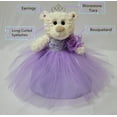 thumbnail image 5 of Quince Años Quinceañera Last Doll Teddy Bear in Red Dress Gold Trim - Centerpiece & Decoration, 5 of 10