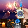 thumbnail image 4 of Openpig Inflatable Lighter, Plasma Lighter, Electric Arc Lighter, Windproof Lighter, Metal Lighter Luminous Real Watch dial, 4 of 5