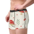 thumbnail image 4 of Disketp Flat Mushrooms Men'S Boxer Briefs,Soft And Breathable Cotton Underwear With Comfortflex Waistband, 4 of 8