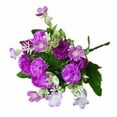thumbnail image 2 of 1*Simulation Flower Clearance! Fresh 5-Pronged Korean Lilac Simulation Bouquet Purple, 2 of 9
