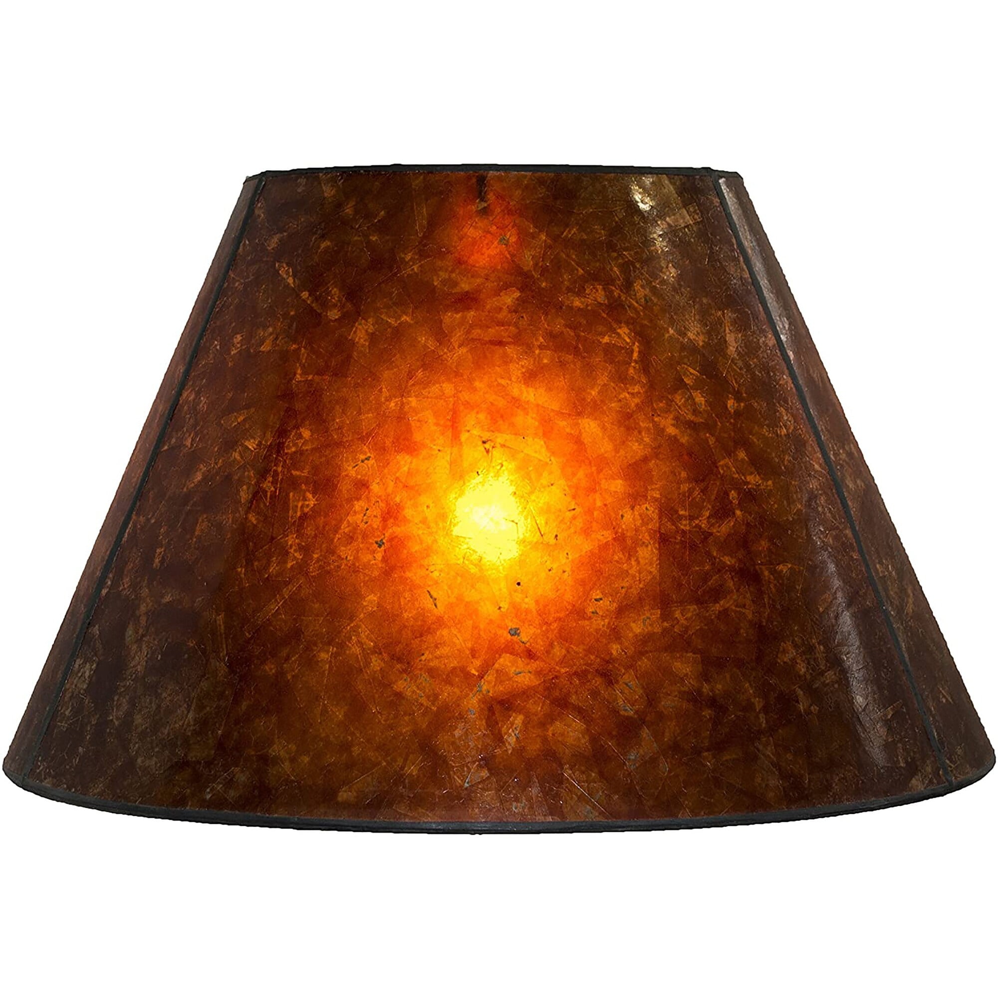 Urbanest Mica Lamp Shade, 6x12x8", Silver