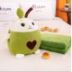 thumbnail image 2 of Kids Stuffed Animal Travel Blanket And Pillow Set, Adorable 3 In 1 Multifunctional Fruit Plush Pillow With Hand Warmer Design, Perfect For Travel, Cam, 2 of 4
