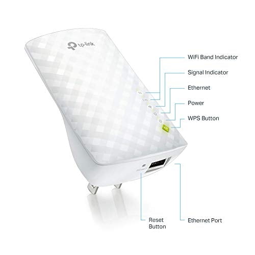 TP-Link AC750 WiFi Range Extender Control de aplicaciones en la