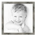 thumbnail image 2 of ArtToFrames 24" x 24" Winter White Barnwood 1.5 Inch Picture Frame, 24x24 inch Brown MDF Poster Frame (WOM-4661),  Pack, 2 of 8