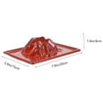 thumbnail image 4 of AURARMLET 20Pcs Practical Brown Volcano Science Model for DIY Eruption Experiment and Decor, 4 of 5