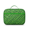 thumbnail image 2 of Weed Aesthetic Insulated Lunch Tote - Portable Handle, Separate Mesh Compartment, Reusable Thermal Bag for Adults, 2 of 5