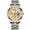 Intermittent gold - White dial, variant on Men's quartz watch. Hollow new concept waterproof luminous watch, a multi-functional wristwatch