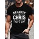 thumbnail image 1 of 1PC Printed Men's Crew Neck Casual Short Sleeve T-shirt - Versatile Summer Outdoor Top, 1 of 6
