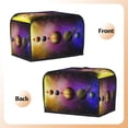 thumbnail image 3 of Picia Planets And Stars Print 2 Slice Toaster Cover , Toaster Protector Dustproof Kitchen Appliance Cover, Kitchen Appliance Dustproof Protector, 3 of 7