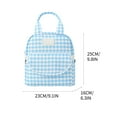 thumbnail image 3 of Dmlowu Lunch Bag 9x10" Lightweight Lunch Box for Women Insulated Cooler Lunch Box for Men Thickened Lunch Tote Bag for Home Office School Supplies, 3 of 6