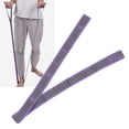 thumbnail image 4 of Sangle Extensible de Yoga, Bande Extensible Haute Élasticité pour Exercice de Yoga Entraînement Physique Danse Violet Gris, 4 of 8