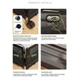 thumbnail image 4 of Contenedores de Almacenamiento para Edredones Debajo de la Cama, Cajón de Hierro con Ruedas de Gran Capacidad para Ropa, Mantas, Organizador de Zapatos Plegable, Color, 4 of 5