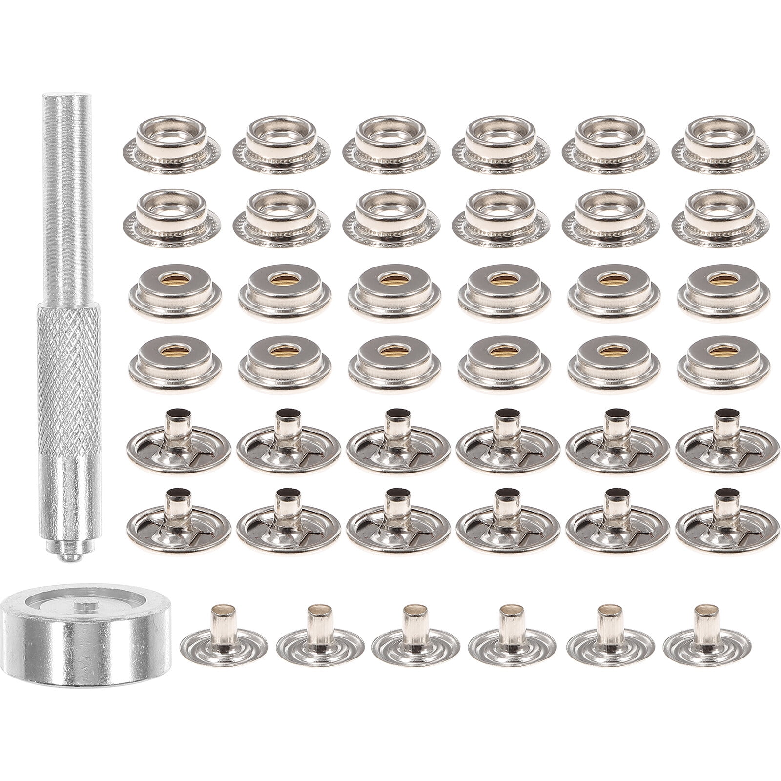 1 Set Snap Fasteners Kit DIY Crafts Snap Button Kit Snaps Buckle Kit