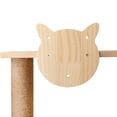 thumbnail image 6 of Wall Mounted Cat Scratcher Cat Scratching Post With Mouse Shaped Spring Toy 4 Cat Shelves Furniture For Indoor Kittens Cats, 6 of 8