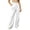 White, variant on CQONEPT Women's Wide Leg Pant High Waisted Business Casual Dress Pants High Waisted Pleated Fall Pants with Pocket