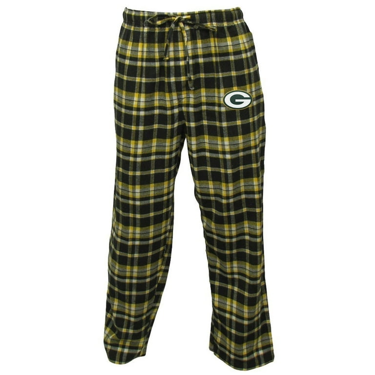 Green Bay Packers NFL 'Bleacher' Men's Flannel Pajama Pants