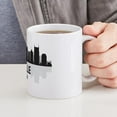 thumbnail image 6 of CafePress - Nashville Skyline Mug - 11 oz Ceramic Mug - Novelty Coffee Tea Cup, 6 of 6