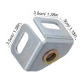 thumbnail image 2 of EXHUMKY 4Ud Adaptador Para De Estantería Con Rosca M8 Acero Plateado Para Taller Y Almacén, 2 of 6