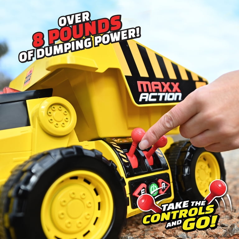 Maxx Action 18" Motorized Dig Rig 2-in-1 Construction Truck photo 7