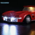 thumbnail image 3 of YEABRICKS Led Light Kit for Legos Chevrolet Corvette C8.R Race Car and 1968 Chevrolet Corvette 76903 Building Blocks Model(Not Include the Legos Model), 3 of 7