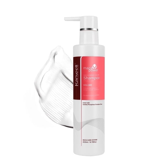 Karseell Volume Shampoo, Lightweight Volume Shampoo for Fine Hair, Adding volume to flat hair 200ml