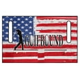 thumbnail image 2 of XYZCANDO American Flag Golf Golf Cart Seat Cover | 4 Storage Pockets, Non-slip Washable Universal Cover for 2-Seat Golf Carts, 2 of 9