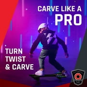 Razor Black Label Ripstik Ripster Light-up, Caster Skateboard with Multi-Color Lights, for Child 8+