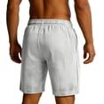 thumbnail image 5 of DayScoop Men's Summer Shorts Fashion Shorts Solid Color Sport Casual Holiday Basketball Breathable Zipper Pockets Short Pants, 5 of 5