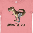 thumbnail image 4 of Inktastic Limb Loss Awareness Amputee Rex with Prosthetic Leg Boys or Girls Baby T-Shirt, 4 of 5