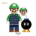 thumbnail image 1 of Popular Dibujos Animados Mario Luigi Bros Kinopio Juego Película Mini Bloques De Construcción Figura Niños Coleccionar Juguetes De Plástico KDL815, 1 of 4