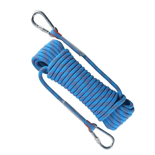 Climbing Rope,Safety Rope Multipurpose Blue Safety Rope Blue Rappelling  Rope Convenient Use