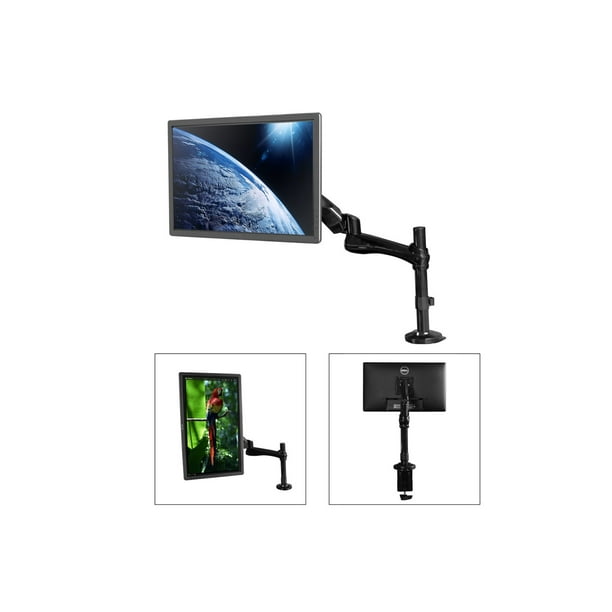 Boost Industries Universal DMA1327 Single Monitor Desktop Mount for