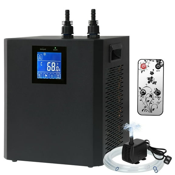 Joreek Ice Bath Chiller for Cold Plunge,1/3 HP Water Aquarium Chiller with Household Submersible Water Pump,Insulation Pipe, Ideal for Cold Bath Plunge Tub