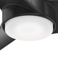 thumbnail image 6 of Hunter 54 inch Outdoor or Indoor Ceiling Fan with LED Light - Black Ceiling Fan with Wall Control, For Patio, Garage, or Porch, Quiet, Standard Mount, 3 Blades - Havoc 59471, Matte Black, 6 of 10