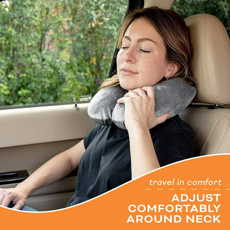 Back Support Cushion Car Office Chair Truck Seat Airplane Travel Neck  Pillow US*
