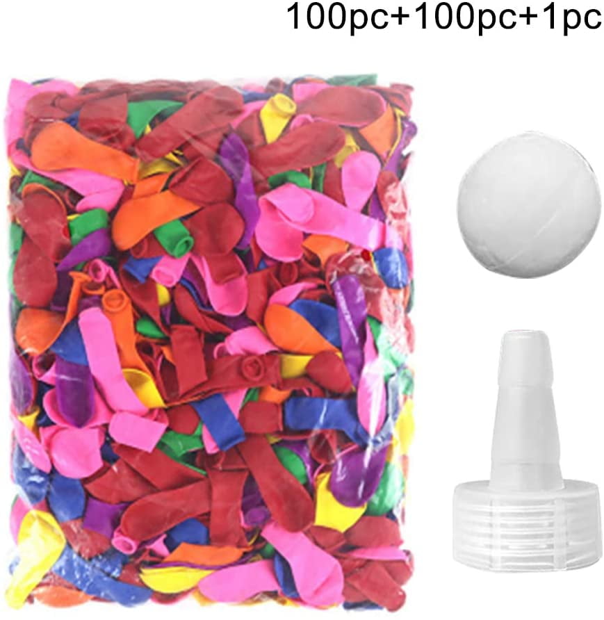 DEDC Water Balloons Biodegradable Self Sealing Latex O Balloons Rapid