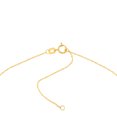 thumbnail image 4 of 14K Yellow Gold Women's 16"-18" Mini Round Disk Adjustable Rope Necklace, 4 of 4
