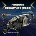thumbnail image 5 of PAIR Black LED Headlight for 2018 2019 2020 2021 2022 Freightliner Cascadia, 5 of 6