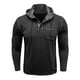 thumbnail image 4 of pstuiky camisa de manga larga para hombre, Suéter informal de color liso para hombre, cárdigan con botones, bolsillo, mangas largas y capucha Tops de hombre l, 4 of 7