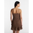 thumbnail image 3 of No Boundaries Lace Ruffle Mini Dress, Women’s XXS-XXL, 3 of 5