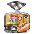 thumbnail image 1 of Pan para hot dog Bimbo Medias Noches brioche 8 piezas, 1 of 4