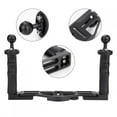 thumbnail image 1 of Haofy Diving Photography Handle Grip, Camera Dual Handle Grip, Comfortable For Grip For Underwater Photography System Diver, 1 of 8