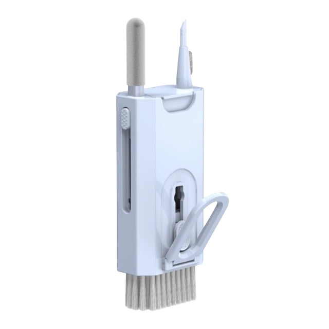 Kit de limpieza electrónica 8 en 1 de Ozmmyan, limpiador de portátiles, juego de limpieza de teclado con cepillo para teclado, herramienta de limpieza multifuncional para PC, monitor, auriculares y