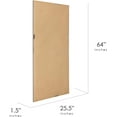 thumbnail image 4 of Head West Glossy Black Float Leaning Rectangular Framed Accent Wall Vanity Mirror - 25 x 64, 4 of 6