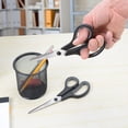 thumbnail image 3 of Westcott KleenEarth 8-Inch Black Recycled Office Scissors - 2 Pack, 3 of 13