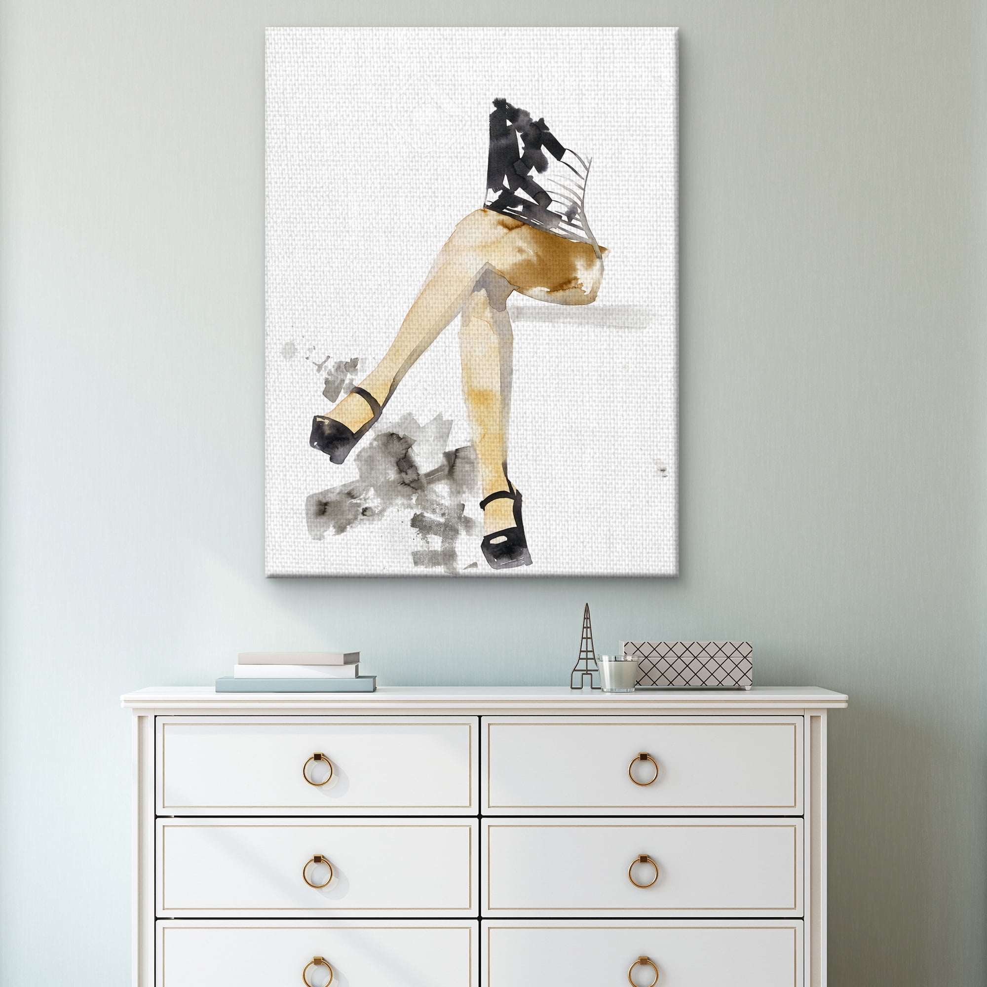 Masterpiece Art Gallery Beach Era II Portrait By Brenna Harvey Canvas Art Print 24" x 36"